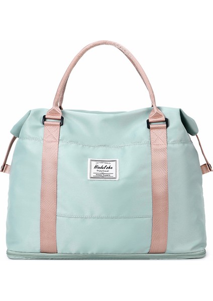 Seyahat Spor Çantası Su Geçirmez Çanta Spor Tote Yoga Spor Çantası, Boyutu: 38*13*32CM-YEŞIL (Yurt Dışından)