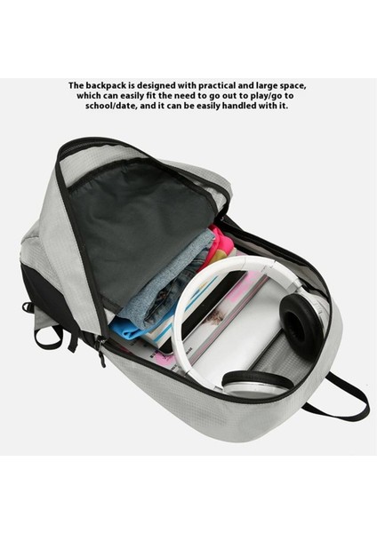 Vanaheımr 531 Katlanabilir Dış Mekan Sırt Çantası Naylon Tırmanma Yürüyüş Sırt Çantası-Koyu Mavi (Yurt Dışından) indirimleri