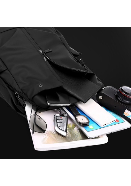 Wepower 1261 Seyahat Sırt Çantası Su Geçirmez Harici USB Portlu Naylon Omuz Çantası, 43X13X29CM-KOYU Mavi (Yurt Dışından) fiyatları