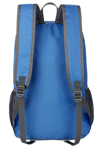 Flamehorse K66 Su Geçirmez Oxford Kumaş Sırt Çantası Günlük Seyahat Spor Katlanabilir Omuz Çantası-Gri (Yurt Dışından)