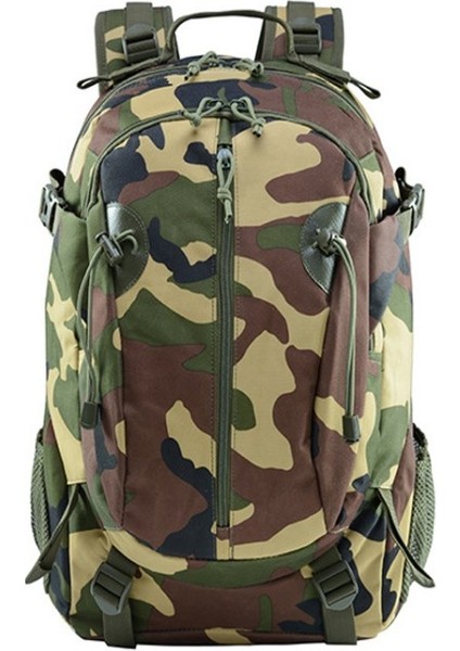 Kamp Yürüyüş Seyahat-Orman Camo Için 30L Büyük Kapasiteli Su Geçirmez Açık Sırt Çantası (Yurt Dışından)