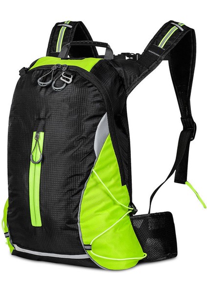 YS-040A 16L Bisiklet Sırt Çantası Açık Tırmanma Yürüyüş Spor Çantası Naylon Rahat Seyahat Çantası Erkekler Kadınlar Için-Yeşil (Yurt Dışından)