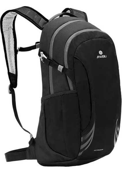 Anmeılu 1062 16L Naylon+Polyester Sırt Çantası Yürüyüş Bisiklete Binme Büyük Omuz Çantası-Siyah (Yurt Dışından)