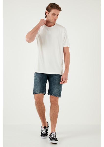 Regular Fit Bisiklet Yaka Basic T Shirt Erkek T Shirt 5902924 fırsatları