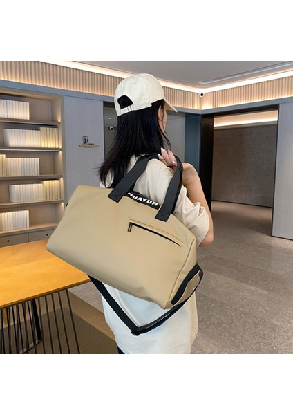 Huayun HL-5015 Su Geçirmez Oxford Kumaş Spor Çantası Omuz Askılı Kuru Islak Ayırma Çanta-Ordu Yeşili (Yurt Dışından) modelleri