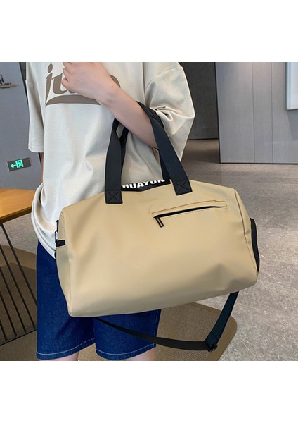 Huayun HL-5015 Su Geçirmez Oxford Kumaş Spor Çantası Omuz Askılı Kuru Islak Ayırma Çanta-Ordu Yeşili (Yurt Dışından) fırsatları