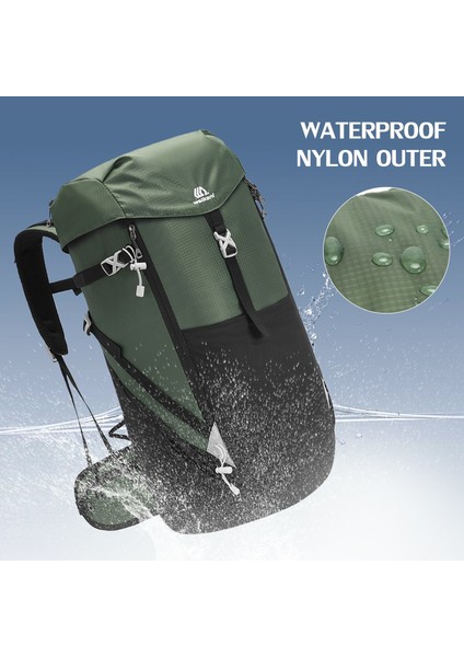 Yürüyüş Sırt Çantası 50L Dağcılık Sırt Çantası Su Geçirmez Hafif Yürüyüş Sırt Çantası Trekking Kamp Açık Hava Spor Seyahat Çantası Veya Tırmanma Kamp Turu-Koyu Mavi (Yurt Dışından) indirimleri