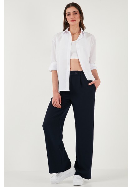 Pamuklu Regular Fit Iliklenebilen Yırtmaç Detaylı Gömlek Bayan Gömlek 6772920 modelleri