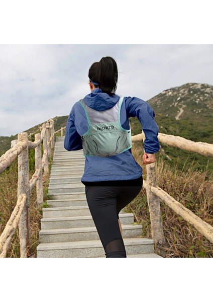 Outdoor Inoxto 3.5l Koşu Yeleği Sırt Çantası Hafif Telefon Tutucu Cepler Yürüyüş Bisiklet Sırt Çantası Su Şişesi Taşıma Çantası (Boyut: L) -Açık Gri/turuncu (Yurt Dışından) modelleri