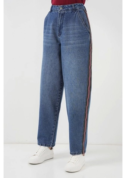 Baggy Kot Pantolon 6700 - Lacivert