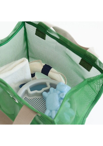 Polyester Örgü Tuvalet Malzemeleri Saklama Çantası Şampuan Çantası Duş Çantası-Siyah (Yurt Dışından) modelleri