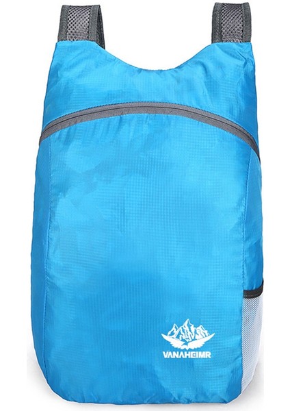 Vanaheımr 600 Ultra Hafif Katlanabilir Açık Hava Tırmanma Yürüyüş Sırt Çantası Seyahat Sırt Çantası-Gök Mavisi (Yurt Dışından)