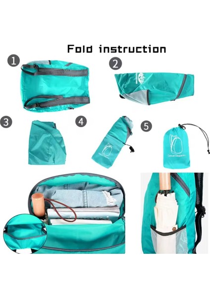 Vanaheımr 600 Ultra Hafif Katlanabilir Açık Hava Tırmanma Yürüyüş Sırt Çantası Seyahat Sırt Çantası-Kırmızı (Yurt Dışından) indirimleri