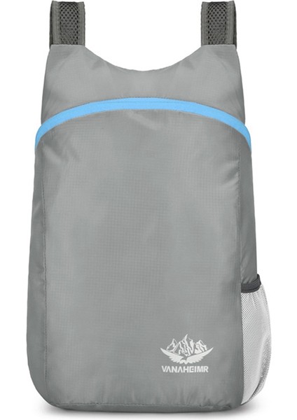 Vanaheımr 600 Ultra Hafif Katlanabilir Açık Hava Tırmanma Yürüyüş Sırt Çantası Seyahat Sırt Çantası-Gri Yeni Renk (Yurt Dışından)