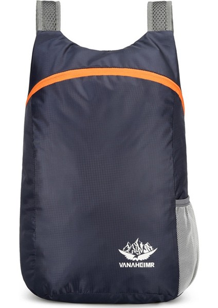 Vanaheımr 600 Ultra Hafif Katlanabilir Açık Hava Tırmanma Yürüyüş Sırt Çantası Seyahat Sırt Çantası-Koyu Mavi Yeni Renk (Yurt Dışından)