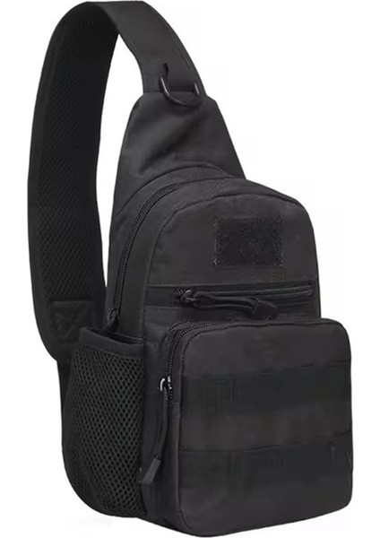 Halın A14 Askeri Molle Göğüs Çantası Oxford Kumaş Crossbody Sling Çanta Sırt Çantası Tarzı D (Yurt Dışından)