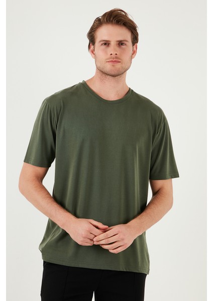 Regular Fit Bisiklet Yaka Basic T Shirt Erkek T Shirt 5902924 fırsatları