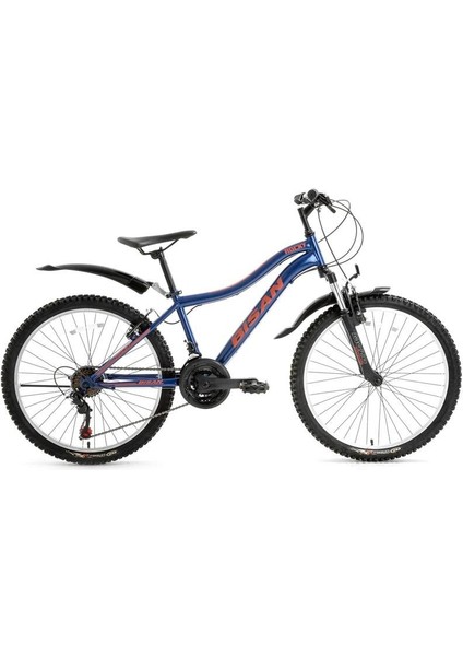 Rocky Erkek Dağ Bisikleti 42CM V 26 Jant 21 Vites Lacivert Kırmızı