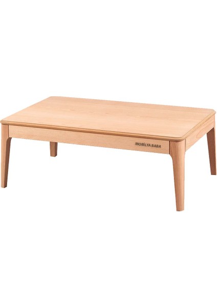 Gürsu Gürgen Orta Sehpa Cilasız Ham Ahşap