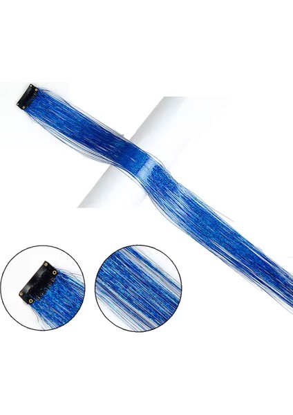 Peruk Market Klipsli Hair Tinsel Saç Simi - HTK05