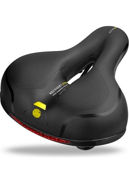 Meroca Su Geçirmez Nefes Alan Bisiklet Selesi - Siyah / Sarı (Yurt Dışından)
