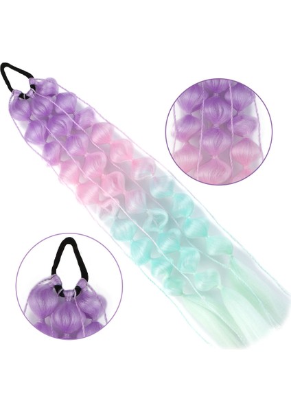 Esperer Balon Örgülü Lastikli At Kuyruğu - ACM14