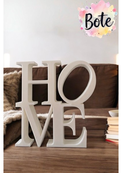 "home" Yazılı Dekoratif Biblo
