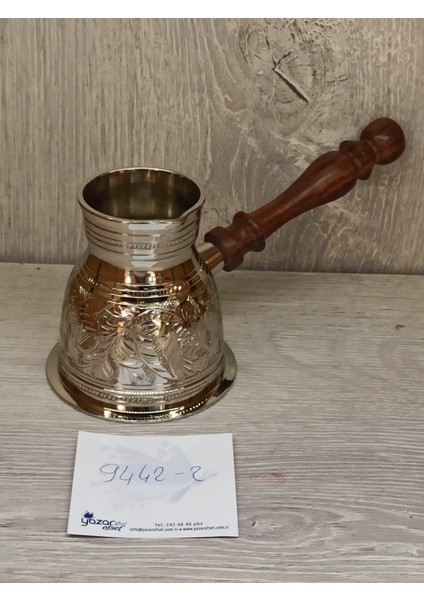 Pirinç Cezve Ağzı Dar 4 Inç Gümüş fiyatları