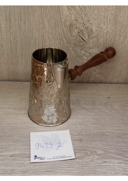 Pirinç Cezve Uzun 5 Inç Gümüş fiyatları