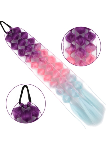 Esperer Balon Örgülü Lastikli At Kuyruğu - ACM19