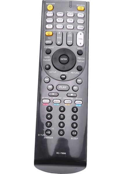Onkyo TX-NR616 TX-NR626 Av Alıcısı Için Uzaktan Kumanda RC-799M Yedek (Yurt Dışından)