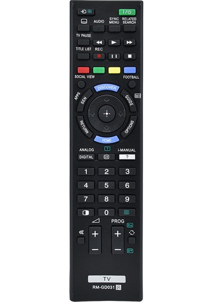 RM-GD031 Tv Uzaktan Kumandası Sony KDL55X9000B KDL60W850B KDL65X9000B KDL-60W600B 40W600B KDL-48W600B 50W807B (Yurt Dışından)
