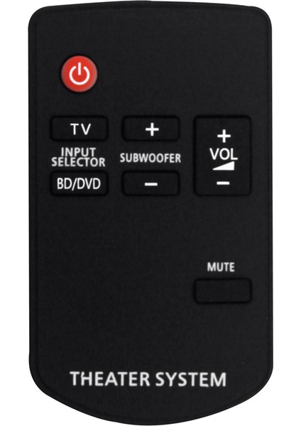 N2QAYC000043 Panasonic Sinema Sistemi Için Uzaktan Kumandayı Değiştirin SC-HTB520 SU-HTB520 SU-HTB527 SC-HTB527 (Yurt Dışından)
