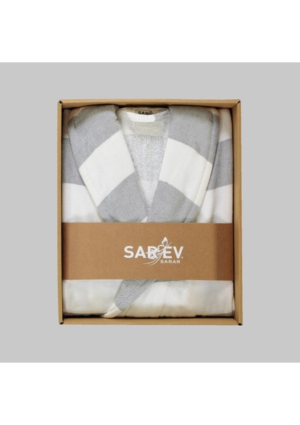 Vesper Gri Pamuk Large Beden Bornoz fiyatları