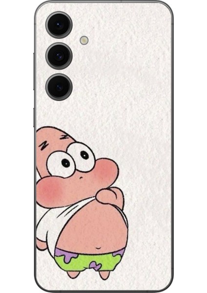 Samsung Galaxy S24 Fe Uyumlu Şeffaf Kılıf Patrick Mini Tasarımlı