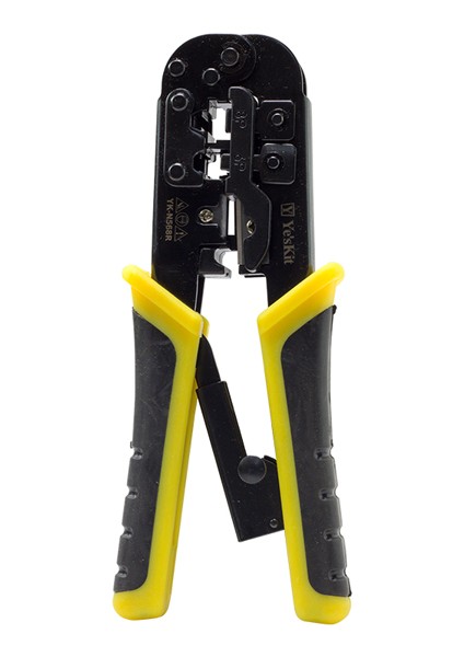 Kablo Test Cihazı + RJ11-RJ12-RJ45 Çakma Pensesi Set