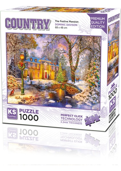 Puzzle 1000 The Festive Mansion