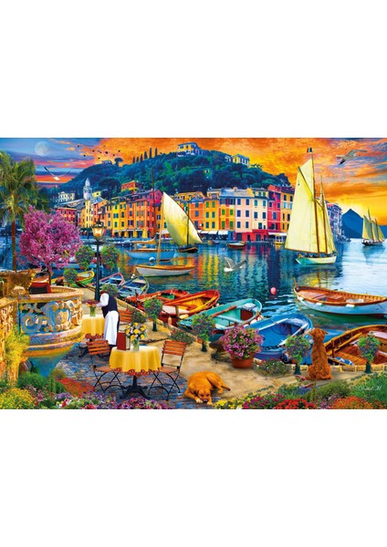 Puzzle 1000 Evening In Portofino