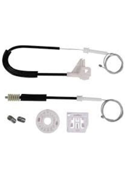 Cam Kriko Tamir Takımı Arka Sağ Kapaksız - 296 WISCO - Skoda Octavia 97-02 Uyumlu