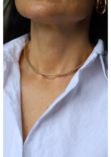 14 Ayar Altın Esnek Italyan Balıksırtı Zincir