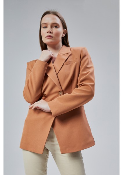 Kadın Kruvaze Kapama Oversize Blazer Ceket fiyatları