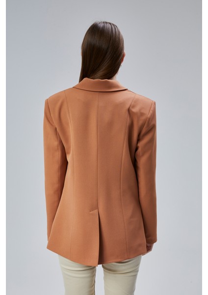 Kadın Kruvaze Kapama Oversize Blazer Ceket modelleri