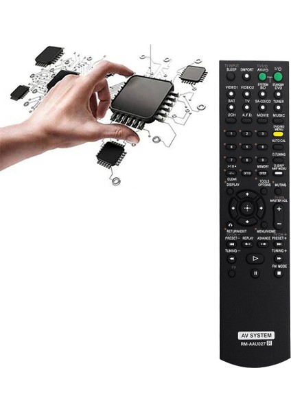 Sony Ev Sinema Sistemi Için RM-AAU027 Uzaktan Kumandayı Değiştirin RM-AAU021 HTSS2300/C STRDG520 HT7200DH HT-DDW5500 STR-KM5500 (Yurt Dışından) indirimleri