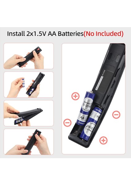 Tüm Samsung LED QLED LCD UHD Suhd Hdtv 4K 8k Tv'ler Için Evrensel Uzaktan Kumanda Değişimi, Netflix, Prime Video, Www ile (Yurt Dışından) indirimleri