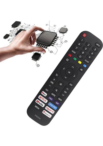 Hisense Tv 4K LED Hd UHD Smart Tv Için EN2A30 Uzaktan Kumandayı Değiştirin Kurulum Gerekmez (Yurt Dışından) indirimleri