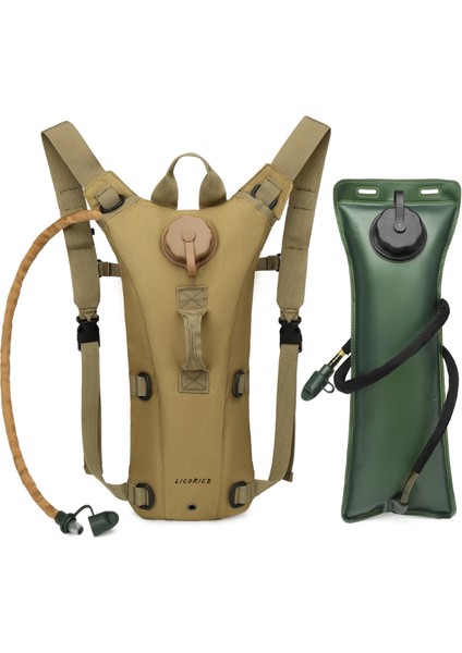 Lıcorıce Outdoor Sırt Çantası Su Torbası 3l Su Torbası Astarı ile (Yurt Dışından) fiyatları