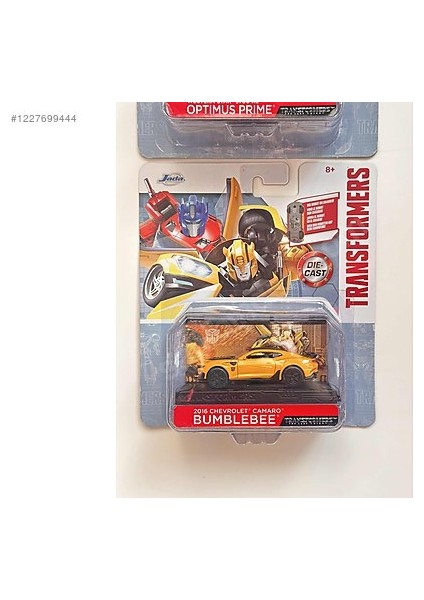 Toys 1:64 Ölçek Transformers Bumblebee (2016 Chevrolet Camaro)