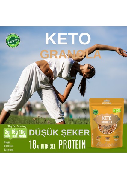 Keto Granola 360 gr