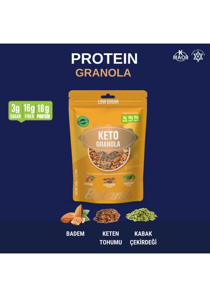 Keto Granola 360 gr
