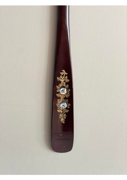 Dayanıklı Ahşaptan Yapılmış Sedefli Büyük Boy Kerata 70 cm / Ayakkabı Çekeceği fiyatları